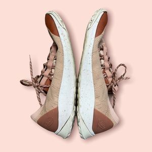 Chaco Women’s Scion Knit Hiking Shoe Rose Gold Pink Size 8